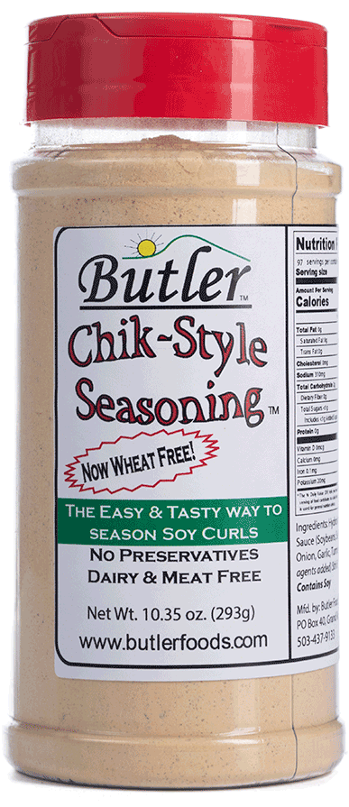 Butler Chik-Style Seasoning on FakeMeats.com