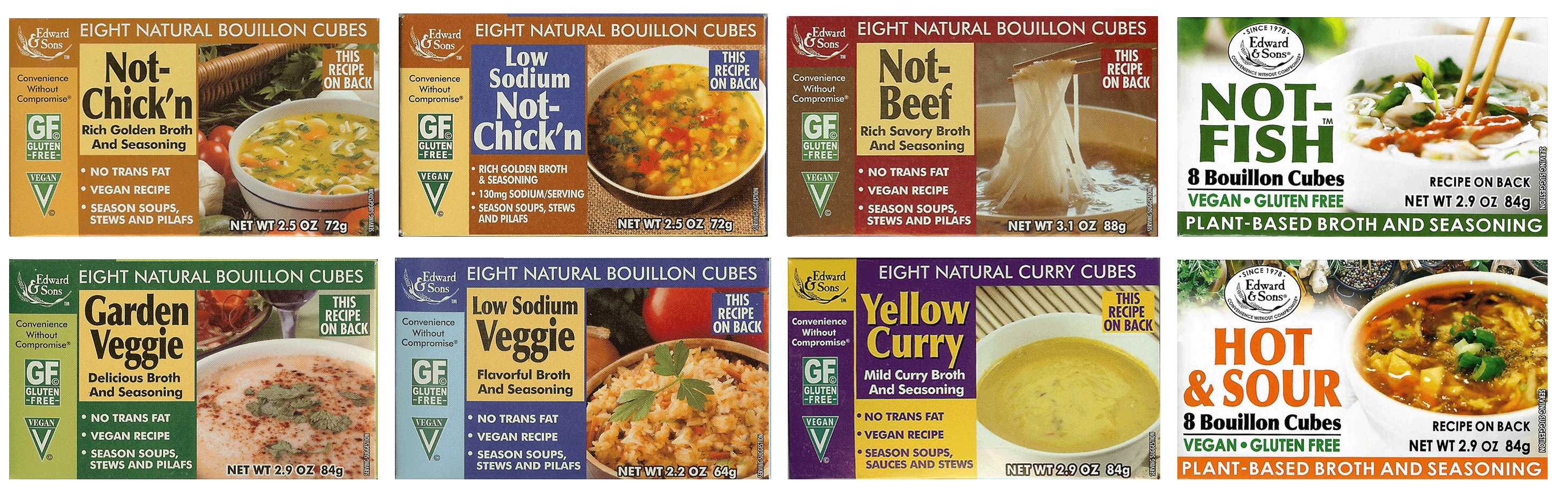 Edward & Sons Vegan Bouillon Cubes on FakeMeats.com