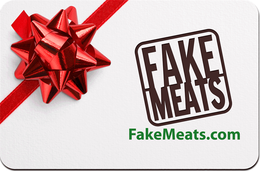 Gift Certificate on FakeMeats.com