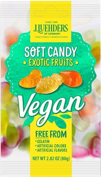 Soft Fruit Luehders Vegan J. - Germany Candy - Exotic Of