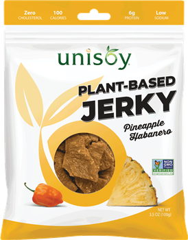 Download Unisoy Vegan Jerky - Pineapple Habanero